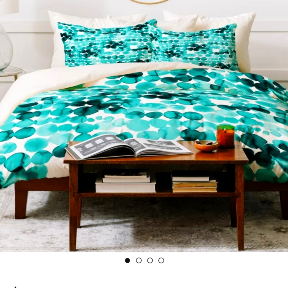 Geometric cover duvet set